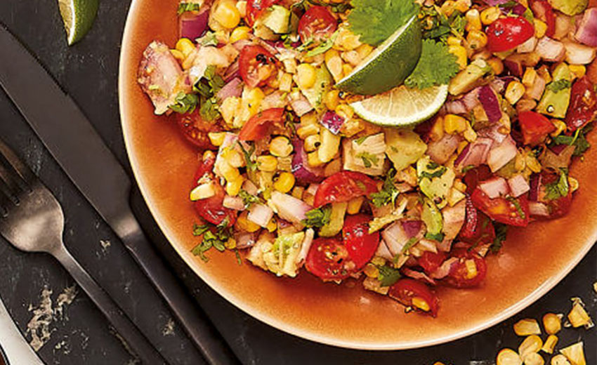 Grilled Corn Salad